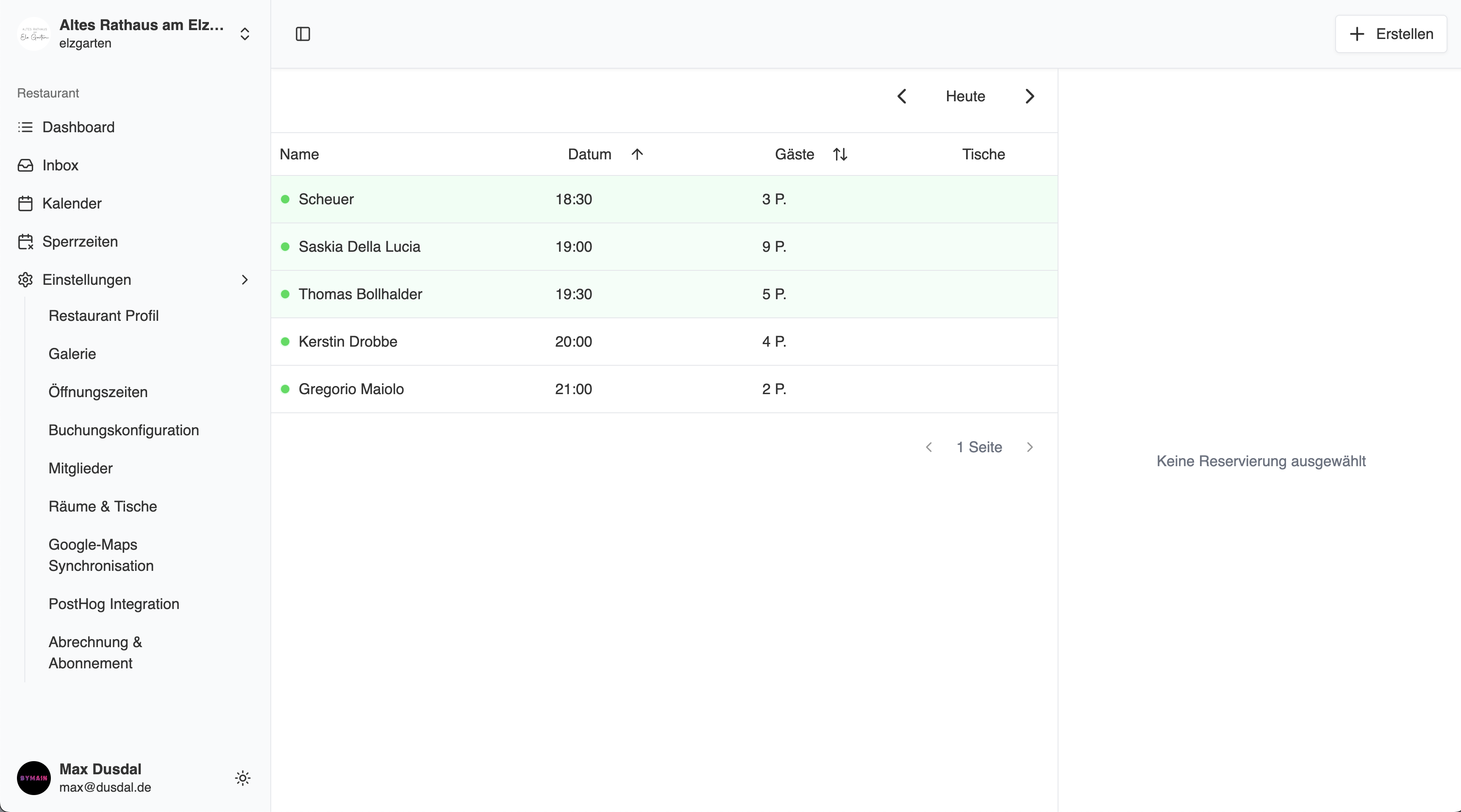 Kostenlos registrieren